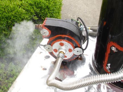 The air blower.